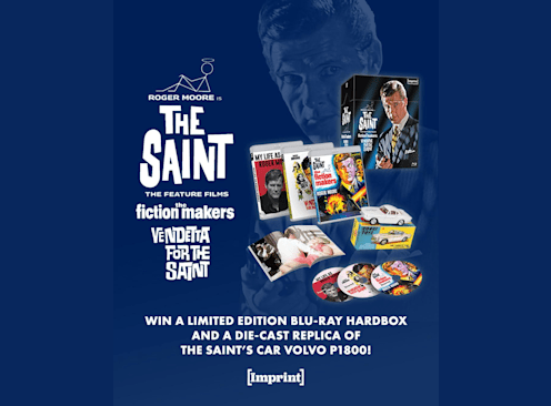 Win a copy of the Saint: the Feature Films Blu-Ray Hardbox & Replica of the Saints Car - Imprint Films