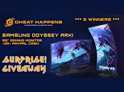 Win 1 of 3 Samsung Odyssey ARK 55" Monitor - CheatHappens.com
