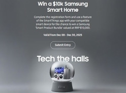 Win a $10K Samsung Smart Home