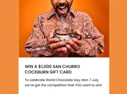 Win $1K San Churro Cockburn Gift Card