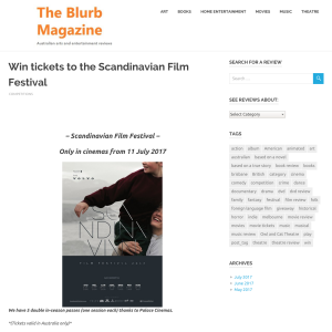 Win Scandinavian Film Festival double passes