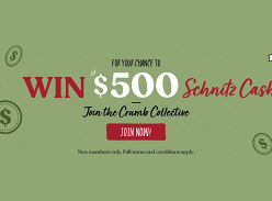 Win $500 Schnitz Cash