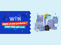 Win $200 in School Supplies & a $100 Visa Gift Card