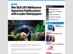 Win SEA Life Melbourne Aquarium family passes