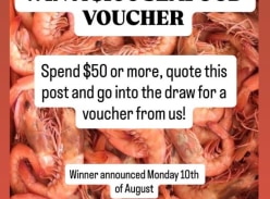 Win a $100 Seafood Voucher - Jimmy Elias & Son Seafood Processing
