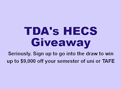 Win up to $9K of your Semester's HECS Fees