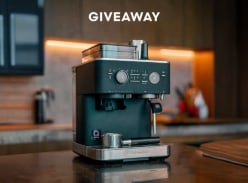 Win a Semi Automatic Espresso Machine with Burr Grinder
