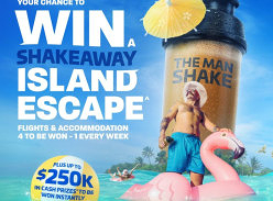 Win a Shakeaway Island Escape