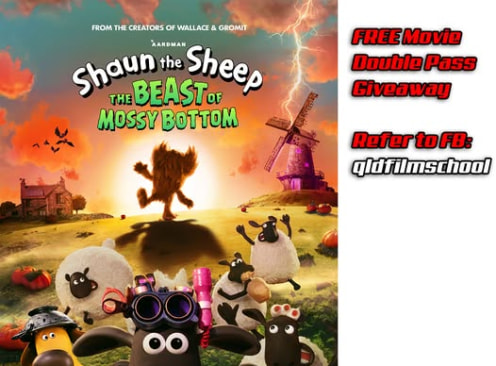 Win 1 of 5 Shaun the Sheep: the Beast of Mossy Bottom Double Passes - Queensland School of Film and Television