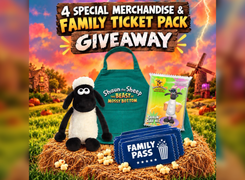 Win 1 of 4 Shaun the Sheep Prize Packs - Movieland