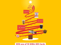 Win 1 of 10 $100 Shell Gift Cards