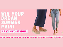 Win 1 of 10 $250 Shoe Vouchers