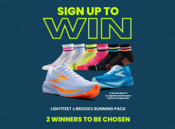 Win 1 of 2 Shoes & Socks Packs - Lightfeet