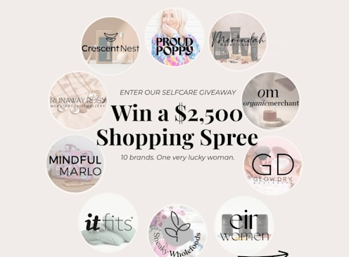 Win a $2,500 Shopping Spree - Merindah Botanicals