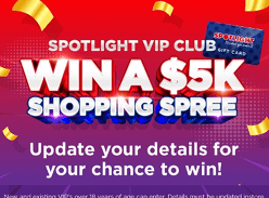 Win a $5K Shopping Spree