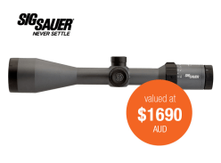 Win a SIG Sauer® Whiskey 5 Riflescope