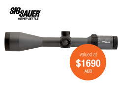 Win a SIG Sauer® Whiskey 5 Riflescope