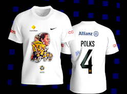 Win 1 of 3 Signed Clare Polkinghorne Retirement Jerseys