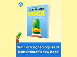 Win 1 of 5 Signed copies of Duck: Looks Who Talking - ABC Shop