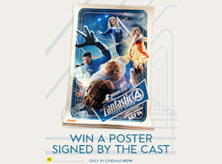 Win a Signed Fantastic Four: First Steps Film Poster