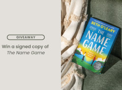 Win a Signed Hardcover copy of the Name Game by Beth O'leary - Dymocks Books
