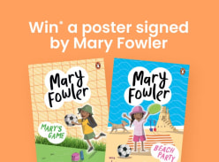 Win a Signed Poster and copies of Mary Fowler - Dymocks Books