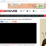  Win signed 'Shogun' gear & a copy of EA SPORTS UFC! - MMA Kanvas