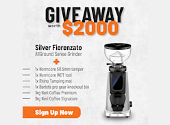 Win a Silver Fiorenzato Allground Sense Grinder