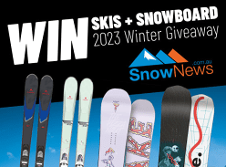 Win Skis and Snowboaard