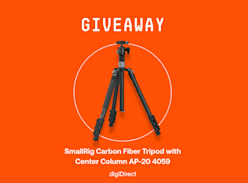 Win a Smallrig AP-20 4059 Carbon Fiber Tripod - digiDirect