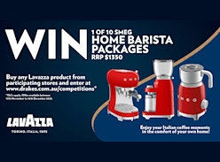Win 1 of 10 SMEG Home Barista Packages