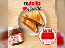 Win 1 of 400 Smeg Toasters - Nutella