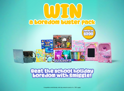 Win a Smiggle Creativity Boredom Buster Pack