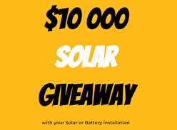 Win $10K Solar Giveaway