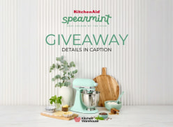 Win a Spearmint KitchenAid Artisan Stand Mixer - Kitchen Warehouse