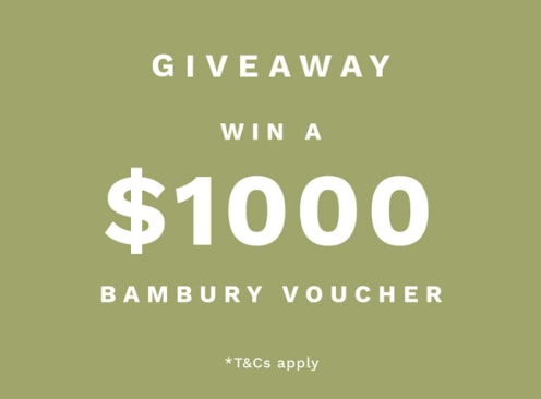 Win a $1,000 to spend at Bambury - Bambury
