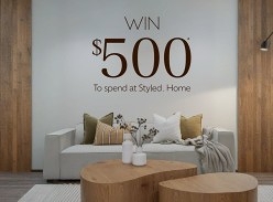 Win $500 to spend at Styled Home