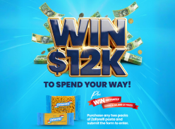 Win $12K to spend your Way & Visa Gift Cards Instanty - Zafarelli Pasta