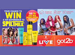 Win a Spilt Milk VIP Experience with Schwarzkopf
