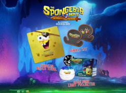 Win 1 of 10 Spongebob Merch Packs & 1 of 50 Family Passes