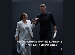 Win a Sporting Experience with Ash Barty or Cam Green