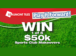 Win 1 of 5 $50K Sports Club Makeovers