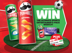 Win an Ultimate Sports Entertainer's Pack Weekly - Pringles