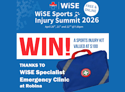 Win a Sports Injury First Aid Kit - South East Queensland Community