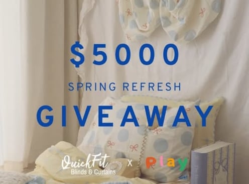 Win a $5K Spring Refresh - QuickFit Blinds & Curtains