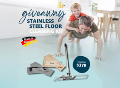 Win a Stainless Steel Floor Cleaning System