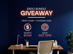 Win a Standing Desk and Ergo Chair