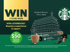 Win 1 of 3 Starbucks Roastery Experiences in Japan