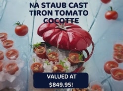 Win a Staub Cast Iron Tomato Cocotte