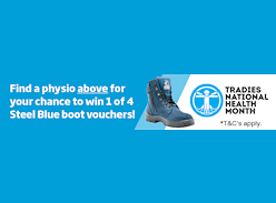 Win 1 of 4 Steel Blue Boots Vouchers